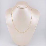 Cadena Espejo 2.4 g / 45 cm / 1.5 mm Oro Amarillo 18K