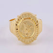 Anillo San Miguel Arcangel 3.5 g / T9 1/2 Oro Amarillo 18K