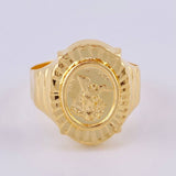 Anillo San Miguel Arcangel 3.5 g / T9 1/2 Oro Amarillo 18K