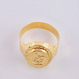 Anillo San Miguel Arcangel 3.6 g / T11 Oro Amarillo 18K
