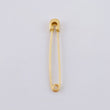 Herraje Gancho Nodriza 0.9 g / 2 cm Oro Amarillo 18K