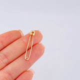 Herraje Gancho Nodriza 0.9 g / 2 cm Oro Amarillo 18K
