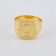 Anillo Sello Corona 2.65 g / T9 1/2 Oro Amarillo 18K