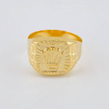 Anillo Sello Corona 2.65 g / T9 1/2 Oro Amarillo 18K