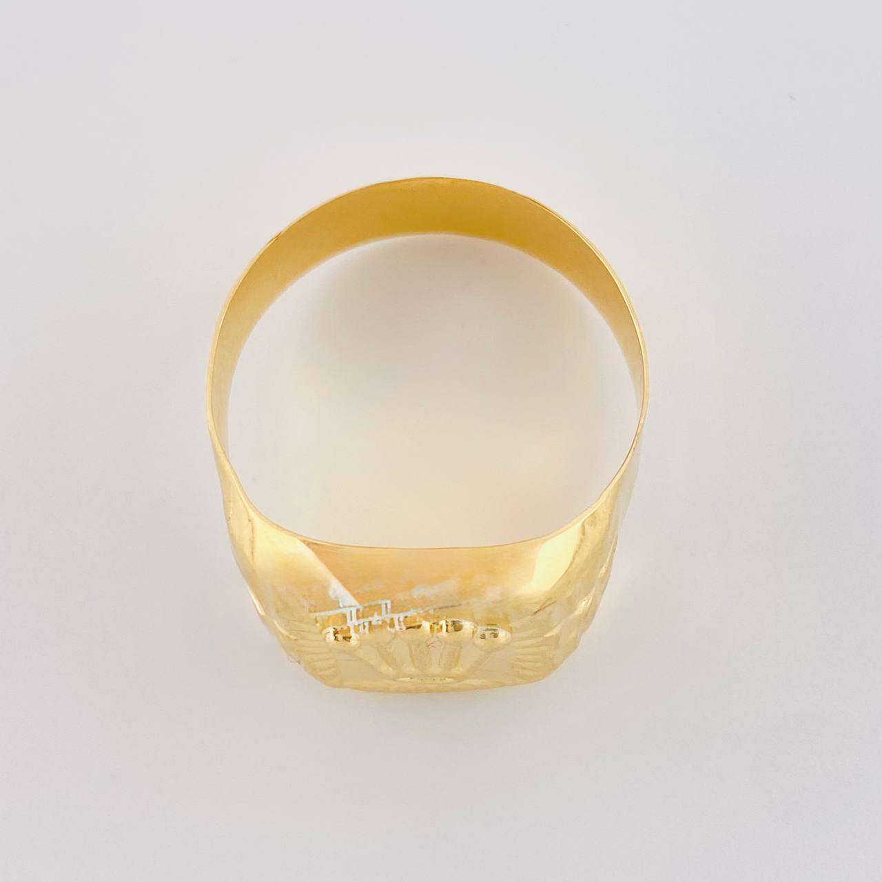 Anillo Sello Corona 2.65 g / T9 1/2 Oro Amarillo 18K