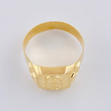 Anillo Virgen Guadalupe Diamantada 3.1 g / T11 Oro Amarillo 18K
