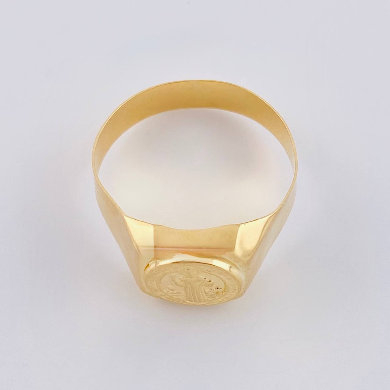 Anillo San Benito 3.05 g / T11 1/2 Oro Amarillo 18K