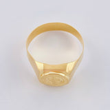 Anillo San Benito 3.05 g / T11 1/2 Oro Amarillo 18K