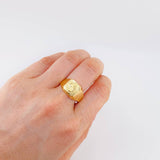 Anillo San Benito 3.05 g / T11 1/2 Oro Amarillo 18K