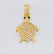 Dije Tortuga 2.9 g / 2.7 cm Oro Amarillo 18K