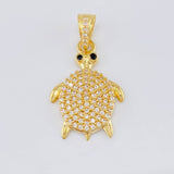 Dije Tortuga 2.9 g / 2.7 cm Oro Amarillo 18K