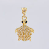 Dije Tortuga 2.9 g / 2.7 cm Oro Amarillo 18K