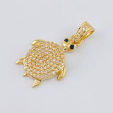 Dije Tortuga 2.9 g / 2.7 cm Oro Amarillo 18K