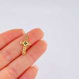 Dije Cruz Panzer 1 g / 2 cm Oro Amarillo 18K