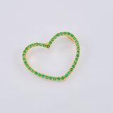 Dije Silueta Corazón 1.05 g / 2 cm Oro Amarillo 18K