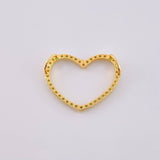 Dije Silueta Corazón 1.05 g / 2 cm Oro Amarillo 18K