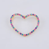 Dije Silueta Corazón 1.05 g / 2 cm Oro Amarillo 18K