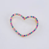 Dije Silueta Corazón 1.05 g / 2 cm Oro Amarillo 18K