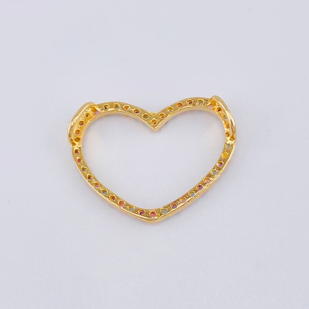 Dije Silueta Corazón 1.05 g / 2 cm Oro Amarillo 18K