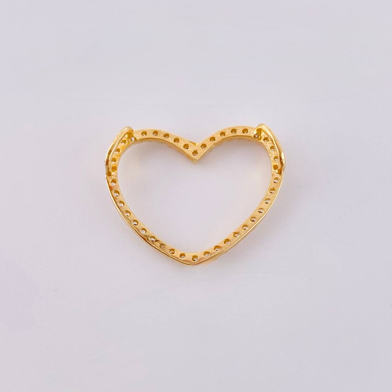 Dije Silueta Corazón 1.05 g / 2 cm Oro Amarillo 18K
