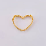 Dije Silueta Corazón 1.05 g / 2 cm Oro Amarillo 18K