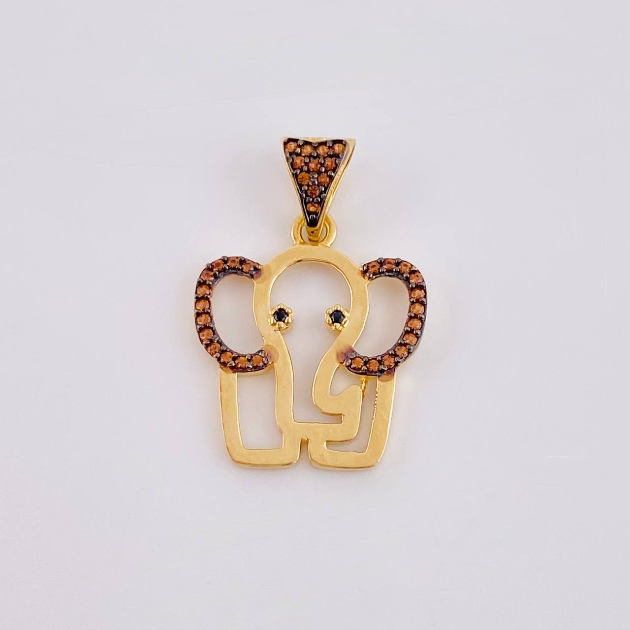 Dije Silueta Elefante 2.05 g / 2.5 cm Oro Amarillo 18K