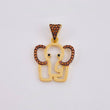 Dije Silueta Elefante 2.05 g / 2.5 cm Oro Amarillo 18K