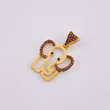 Dije Silueta Elefante 2.05 g / 2.5 cm Oro Amarillo 18K