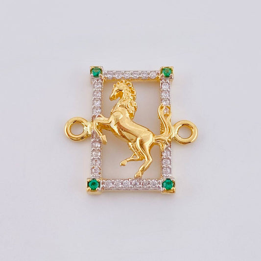 Herraje Marco Caballo 2.05 g / 1.8 cm Oro Amarillo 18K