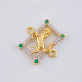 Herraje Marco Caballo 2.05 g / 1.8 cm Oro Amarillo 18K