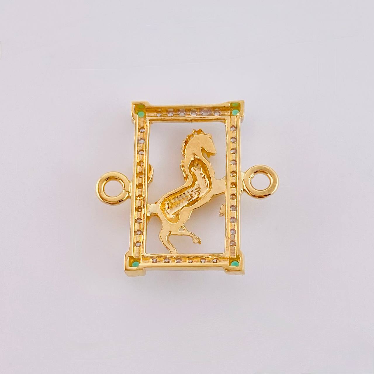 Herraje Marco Caballo 2.05 g / 1.8 cm Oro Amarillo 18K