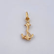 Dije Ancla 0.9gr / 2.1cm / Oro Amarillo 18K &
