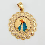 Dije Virgen Milagrosa 2.85gr / 3.8cm / Oro Amarillo +4 18K *