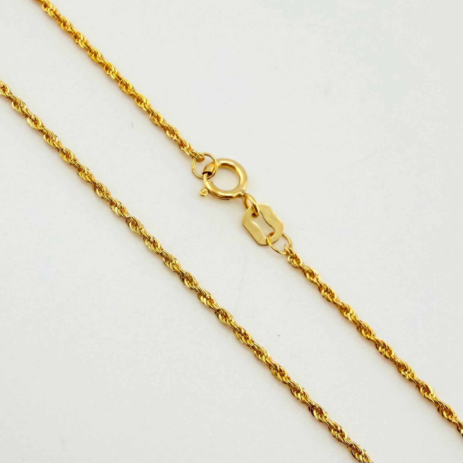 Cadena Lazo 1.1gr / 60cm / 1.2mm Oro Amarillo +3 18K