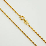 Cadena Lazo 1.1gr / 60cm / 1.2mm Oro Amarillo +3 18K
