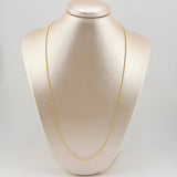 Cadena Lazo 1.1gr / 60cm / 1.2mm Oro Amarillo +3 18K