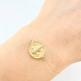 Herraje San Benito 0.7 g / 1.8 cm Oro Amarillo 18K