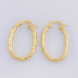 Candongas Mary Ovalada 1.6 g / 2.6 cm Oro Amarillo 18K
