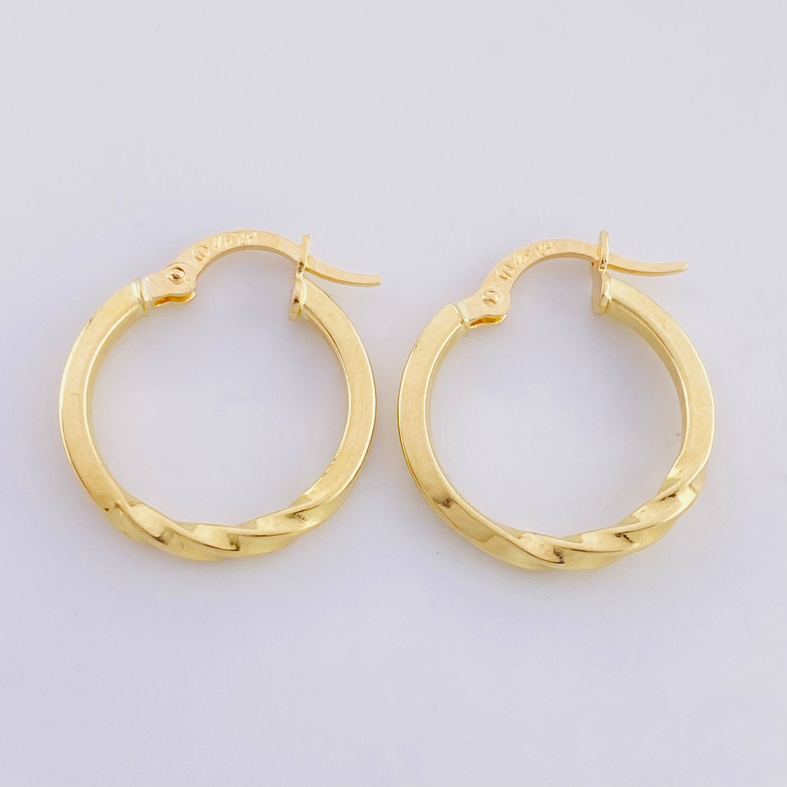 Candongas Lia 1.35 g / 2 cm Oro Amarillo 18K