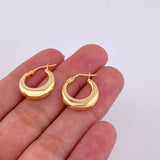Candongas Olga 1.6 g / 1.7 cm Oro Amarillo 18K