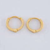 Candongas Carril 1.2 g / 1 cm Oro Amarillo 18K