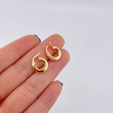 Candongas Boni 1.25 g / 1.2 cm Oro Amarillo 18K