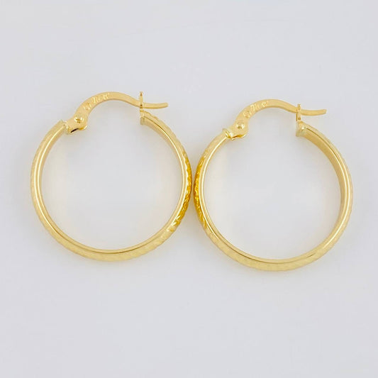 Candongas Nectar 1.45 g / 2.2 cm Oro Amarillo 18K