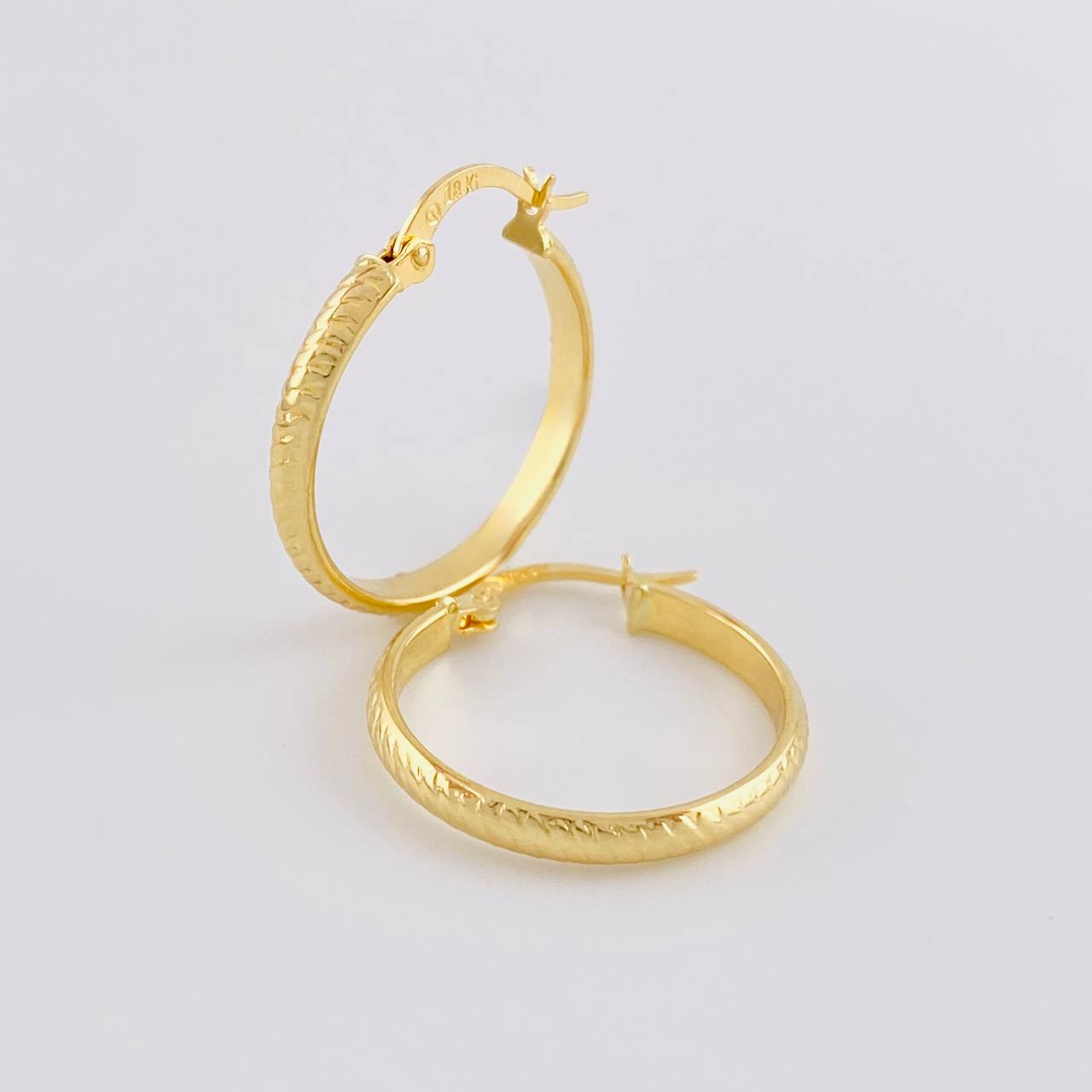 Candongas Nectar 1.45 g / 2.2 cm Oro Amarillo 18K