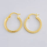 Candongas Trival 1.55 g / 2 cm Oro Amarillo 18K