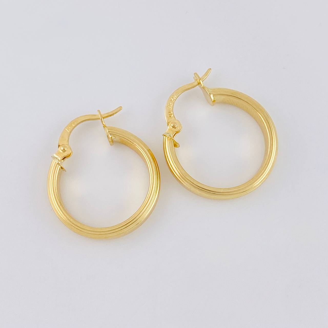 Candongas Dore 1.8 g / 2 cm Oro Amarillo 18K