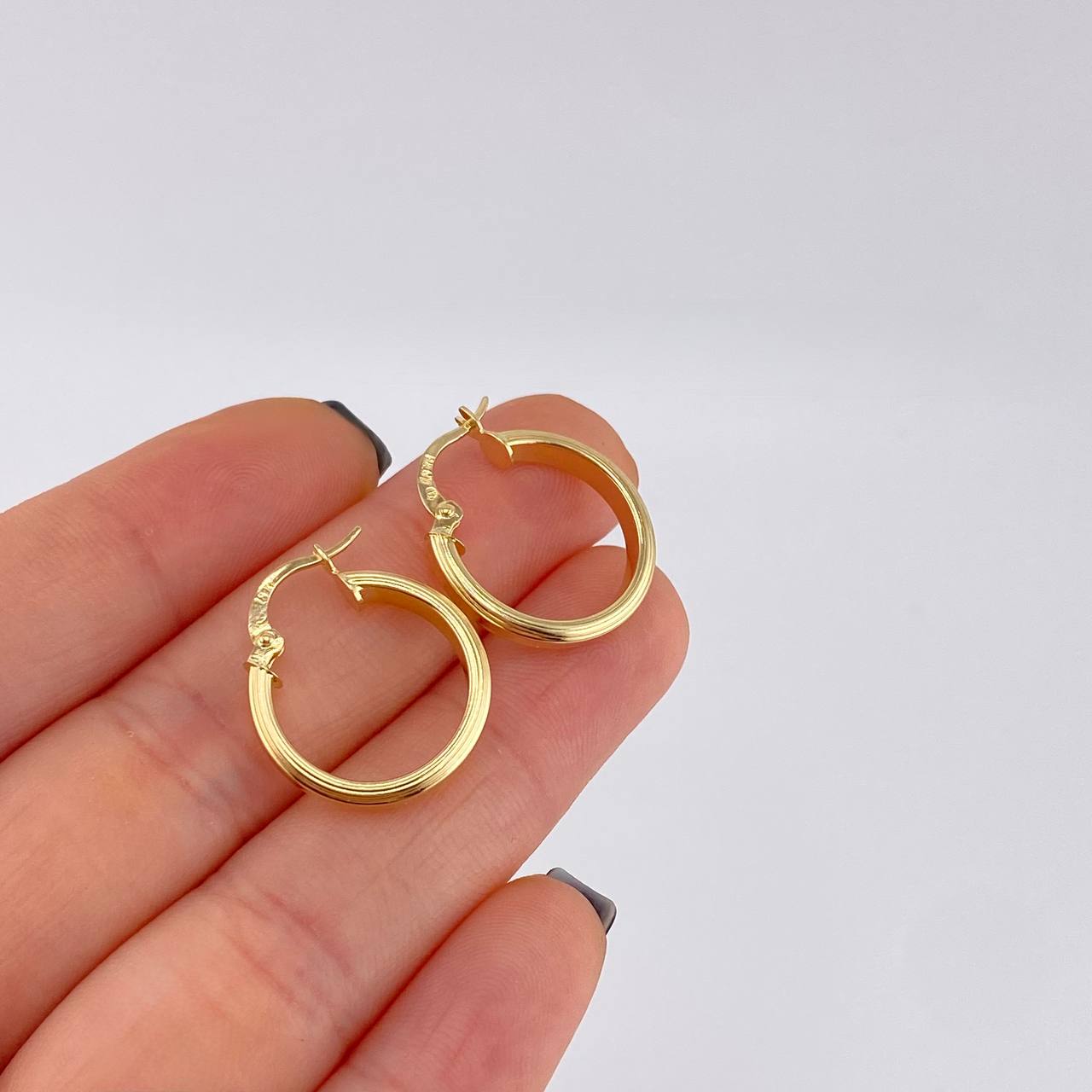 Candongas Dore 1.8 g / 2 cm Oro Amarillo 18K