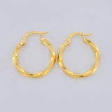 Candongas Nico 1.45 g / 2 cm Oro Amarillo 18K