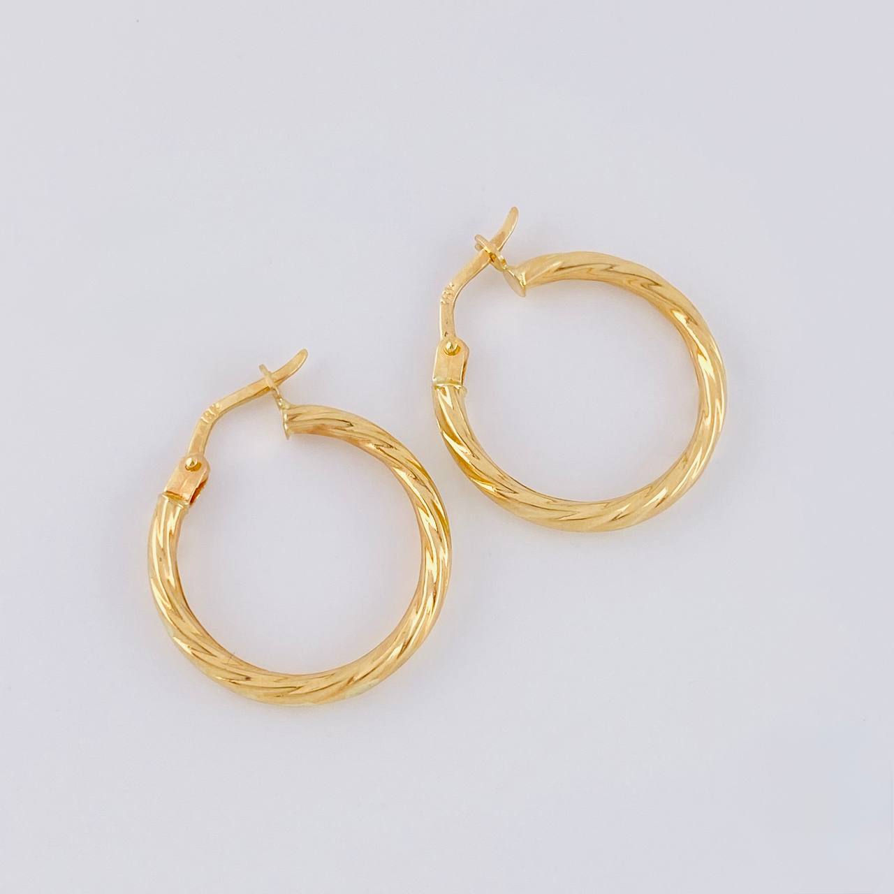 Candongas Mary Entorchada 1.55 g / 2 cm Oro Amarillo 18K