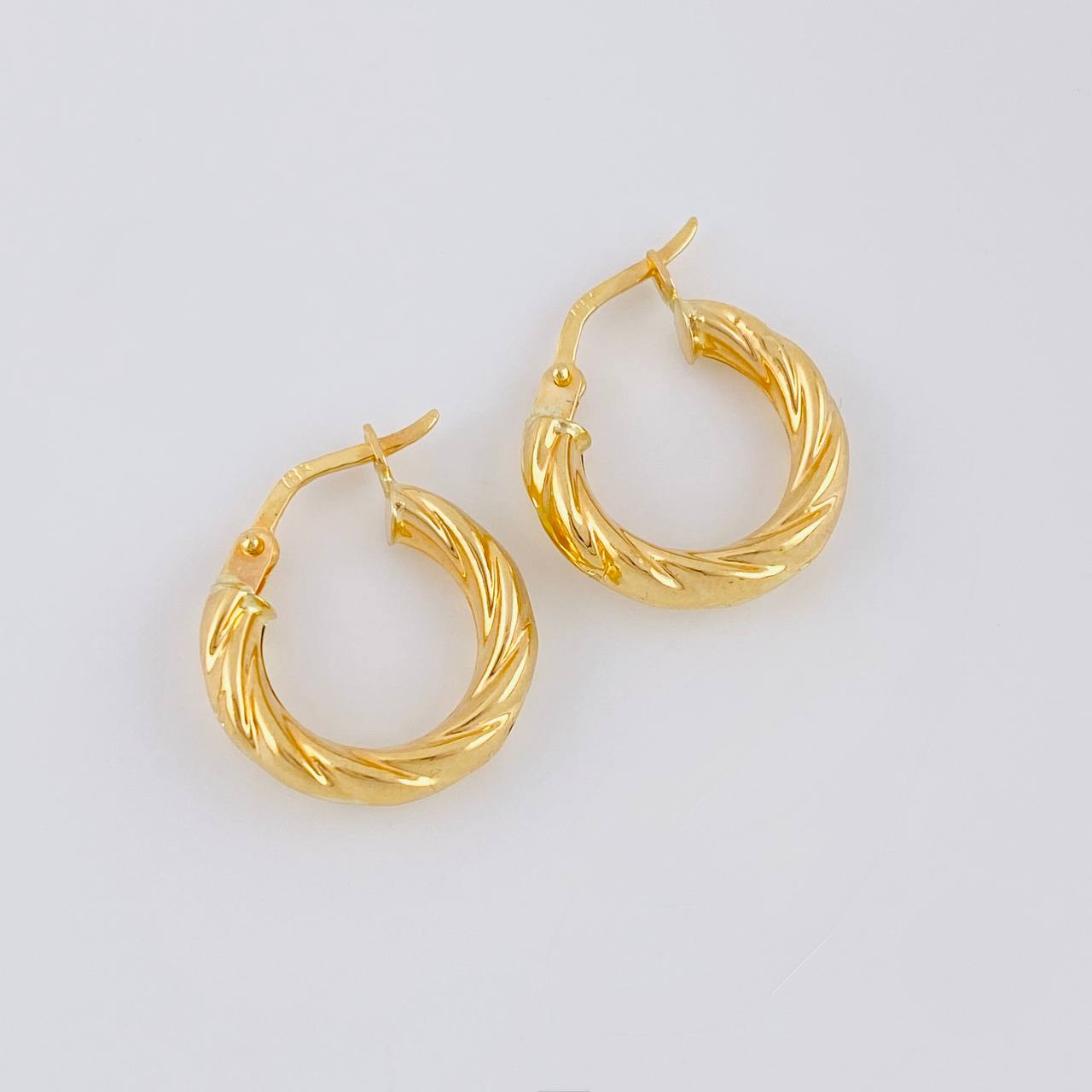 Candongas Mati 1.65 g / 1.7 cm Oro Amarillo 18K